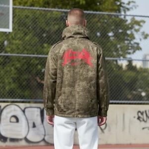 Men’s Nike jacket brown logo size large